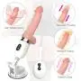 Heating Thrusting Viberate Adult Toys for Women Pleasure 8 Inch Medical Silicone Wand with 7 Powerful Vibrations for Adult Women Pleasure Sport