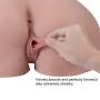 Jizomer Lifelike Lifesize 2 in 1 P?ckét Puss? Female Silicone Toy Full Size,with Soft and Comfortable Dual Tunnels Deluxe Toys for Men Relax, 12.93lbs (11.81 x 14.96 x 7.08 Inch)