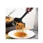 Kitchenware Utensils Set 5 Piece Silicone Nylon Heat Resistant Non-Stick Cooking Professional Spoon shovel Tools Black