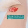 Silicone Foam Dressing with Border Adhesive Waterproof 4&quot*4&quot(10 cm*10 cm) Pack of 10 Square Dressing for Wound Care