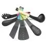Silicone Kitchen Utensils 7 Pieces Set Non-Stick Pan Heat Resistant Nylon Silicone Baking Set Premium Hygienic Kitchen Cooker Cooking Kitchenware Set