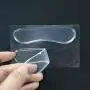Clear Silicone High Heel Cushion Inserts Pad Heel Grips Anti Slip Sandals Gel Strap Strips Foot Support Gel Shoe Sticker Foot Care Protector for Foot Pain Relief, Set of 16