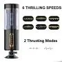 WeDol Male Masturbator Powerful Thrusting Fully Automatic Stroker Multiple Modes Electric Masturbation Cup 3D Realistic Vagina Pocket Pussy Vibrating Hands-Free Sex Toys for Men
