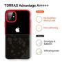 TORRAS Crystal Clear iPhone 11 Case, [Anti-Yellow] Soft Silicone TPU Thin Cover Slim Phone Case for iPhone 11 6.1 inch 2019, Glossy Red