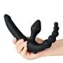 Moving Strapless Silicone Massager Toy for Men and Women Double Object 2241 Object