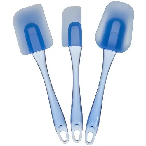 Fantastic Kitchenware - Great Silicone Spatuala 3 Piece Set - Incredibly Supple - Long lasting!!