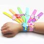 SUSHAFEN 8 Pcs Flamingo Slap Bracelets Cartoon Animal Silicone Wristbands Novelty Toy School Prize Gifts Kids Slap Bands Flamingo Party Supplies Kids Birthday Party Favors