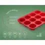 Skarles Superior Quality 12-Cup Silicone Mold ? Non-Stick Muffin Pan Crafted of Thick, Solid Silicone. BPA-Free, Food-Grade Cupcake Pan | Dishwasher-Safe & Heat-resistant. Effortless Release