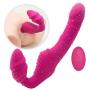 Woman Strapless Vibe Double Silicone Toy Adult 9 Speed Tshirt