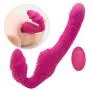 Woman Strapless Vibe Double Silicone Toy Adult 9 Speed Tshirt