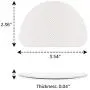 Beautulip Non-Skid Pads for Shoes Self-Adhesive Shoe Grips for Bottom of Shoes Sole Stick Protector Pack of 8 (Clear)
