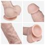 COOFO 9.6 Inch Realistic Dildo with Suction Cup Adult Sex Toy Made of Silicone