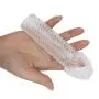 Crystal Sleeve Silicone Spike Condoms for Male Delay Set Cover Couple Toys for Adult Sex Products