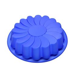 Jareally Silicone Large Flower Cake Mould Chocolate Soap Candy Jelly Mold Baking Pan (1 -Cake Mould)