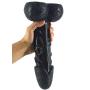 9.8 Inch Realistic Double Layer Silicone Toy with Strong Suction Cup