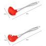 SKYyao Kitchen utensil set Silicone Kitchenware 6-piece set non-stick pot kitchen tools Cooking silicone Shovel scoop Silicone