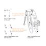 Giraffe Retractable Air-Hose-Reel with 3/8 in. x 50 Ft Hybrid Air Hose,Auto Rewind Pneumatic Hose Reel,300PSI Heavy Duty Steel-Reel