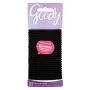 Goody Ouchless Womens Hair Braided Elastic Thick Tie, Black, 27 Count, 4MM for Medium Hair