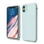 elago iPhone 11 Silicone Case |Baby Mint| - Premium Liquid Silicone, Raised Lip (Screen & Camera Protection), 3 Layer Structure, Full Body Protection, Flexible Bottom