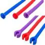 Kitchenware Four Silicone Wine Cup Stand Cup Fixers For Dishwasher Kitchen supplies (Color : Blue)