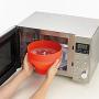 Lisa Bell Foldable Sincone Popcorn Maker Microwave Cooking Tools