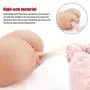 Fleshlikie Super Soft Silicone Love Dole for Men Male Realistic Adult Toy with 2 Holse (6.5×6.0×3.3in) (6.5×6×3.3inGM)