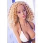 Sex Doll Head for Men Self Pleasure 3D Hand Free Sex Masturbator Toy for Silicone TPE Sex Love Doll Body （only Sex Doll Head）