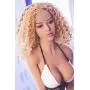 Sex Doll Head for Men Self Pleasure 3D Hand Free Sex Masturbator Toy for Silicone TPE Sex Love Doll Body （only Sex Doll Head）