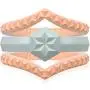 Rinfit Designed Silicone Wedding Ring for Women Set of Thin and Stackable Rings. 3 Pack & 4 Pack. Affordable, Comfortable, Soft, Metal Free Rubber Wedding Bands. Durable Wedding Ring Replacement.