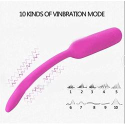 Portable 10 Kinds of Vibration Mode Long Silicone Plug Sounding Rod Vibrating Toy for Male