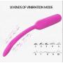 Handheld 10 Frequency Inserts Sounding Rod Vibrating Sound Mini Massager for Male