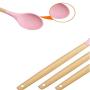 HUShjsd Silicone Kitchenware Set 11 Piece Set, Food Grade Kitchen Tool Set, Nonstick Cooking Shovel，spatulas Silicone Heat Resistant， Pink