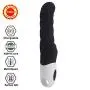 Xoher 7 Speed Silicone Waterproof Rechargeable Quiet Personal Safe Material Female Toy(Black013)