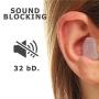 PQ Earplugs for Sleep - Moldable Wax Ear Plugs for Sleeping - Swimming - Shooting - Snoring - Sound Blocking Level 32 dB - Noise Cancelling Womens Ear Plugs