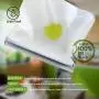 SPLF 12 Pack FDA Grade Reusable Storage Bags (6 Reusable Sandwich Bags, 6 Reusable Snack Bags), Extra Thick Leakproof Easy Seal Ziplock Lunch Bags for Food Storage Home Travel Organization