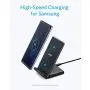 Anker Wireless Chargers Bundle, PowerWave Pad & Stand 10W, Compatible iPhone 11, 11 Pro, 11 Pro Max, XS Max, XR, XS, X, 8, 8 Plus, 10W for Galaxy S10 S9 S8, Note 10 Note 9 (AC Adapter Not Included)