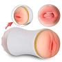 Pocket Pussy Male Masturbation Cup Mouth Oral Masturbation Cup Artificial Pussy Sex Toy for Men