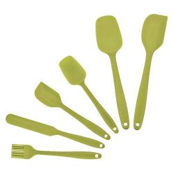 Silicone kitchenware Heat-resistant Non-stick Kitchen Mixing Cooking Baking Utensils Durable Food Grade Silicone Baking Set 6 Sets Suitable For Any Occasion Of The Best Housewarming Gifts Very suitabl