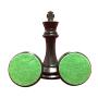 Heavy, Triple Weighted, School, Club, Tournament Chess Set, Black/White - 34 Chess Pieces (2 Extra Queens), 3.75" Tall King, Instructions on How to Play Chess