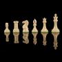 Quadruple Weight Tournament Chess Game Set - Chess Board Game