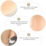 Healifty 1 Pair of Silicone Leg Onlays Self- Adhesive Calf Pads Women Leg Corrector for Crooked or Thin Skinny Legs XL