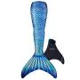 Fin Fun Mermaid Tails for Swimming with Monofin - Kids and Adult Sizes - Limited Edition