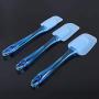 GuguLove 3pcs Silicone Cream Butter Cake Spatula Mixing Batter Scraper Brush Mixer Brushes Baking Ware - Baking Spatulas Pastry &