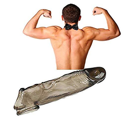 Silicone penile Condom Expander expands Male Chastity Toys Lengthen Cock Sleeves Dick Socks Reusable Condoms- New and HIGH Quality,