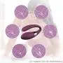 7 Frequency U-Shape Couple Love Stimulation Promote Toys Sport Tool USB Rechargeable Silicone Couples Wand Massage Back Neck Muscles Purple