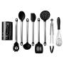 Per Newly Cooking Utensil Sets Silicone Kitchenware 9-Piece Set Kitchenware Cooking Shovel Spoon Set with Utensil Rack