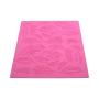 AK ART KITCHENWARE Feather Silicone Cake Lace Mat for Decorating Cake Molds Cupcake Decorations Cookie Tools Pink BLM-28