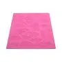 AK ART KITCHENWARE Feather Silicone Cake Lace Mat for Decorating Cake Molds Cupcake Decorations Cookie Tools Pink BLM-28