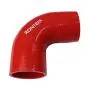 Ronteix Universal 4-Ply High Performance ID 2 Inch 90 Degree Elbow Coupler Silicone Hose (2(51MM), RED)
