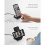 Anker PowerWave Fast Wireless Charger Stand, Qi-Certified(No AC Adapter) (Renewed)